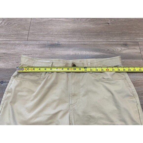 Onward Reserve Chino Pants 38 x 32 Beige Cotton Lightweight Casual Stretch - Picture 5 of 12